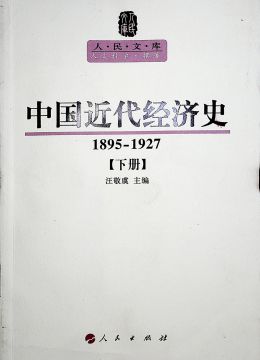 《中國(guó)近代經(jīng)濟(jì)史（1895-1927）》 下冊(cè)